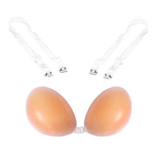 Bras with Detachable Clear Straps